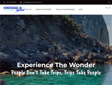 Tablet Screenshot of konduskarholidays.com